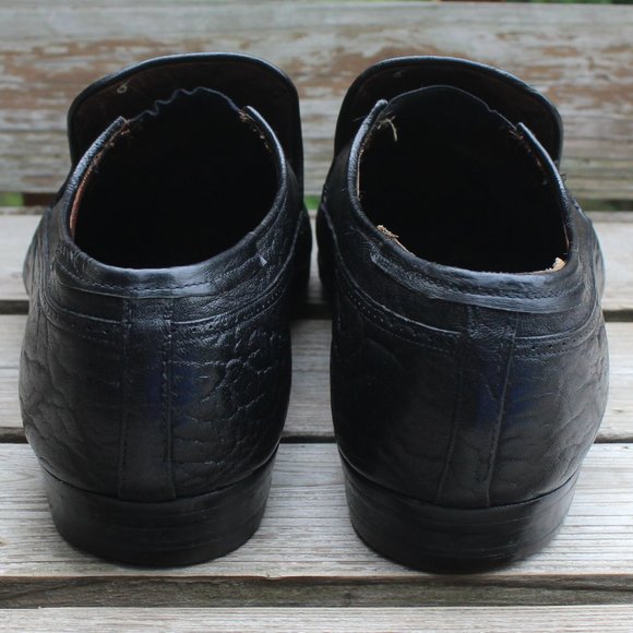 Church’s Black “Fighting Seal” Leather Slip-On EUC - Picture 6 of 15